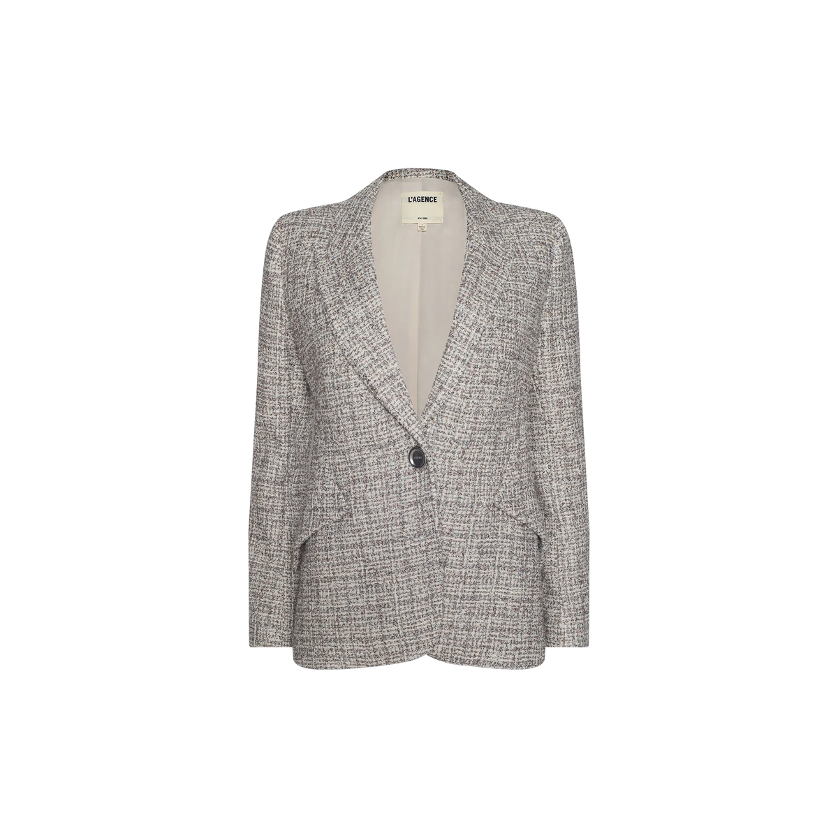 Dusty Blue Multi Tweed