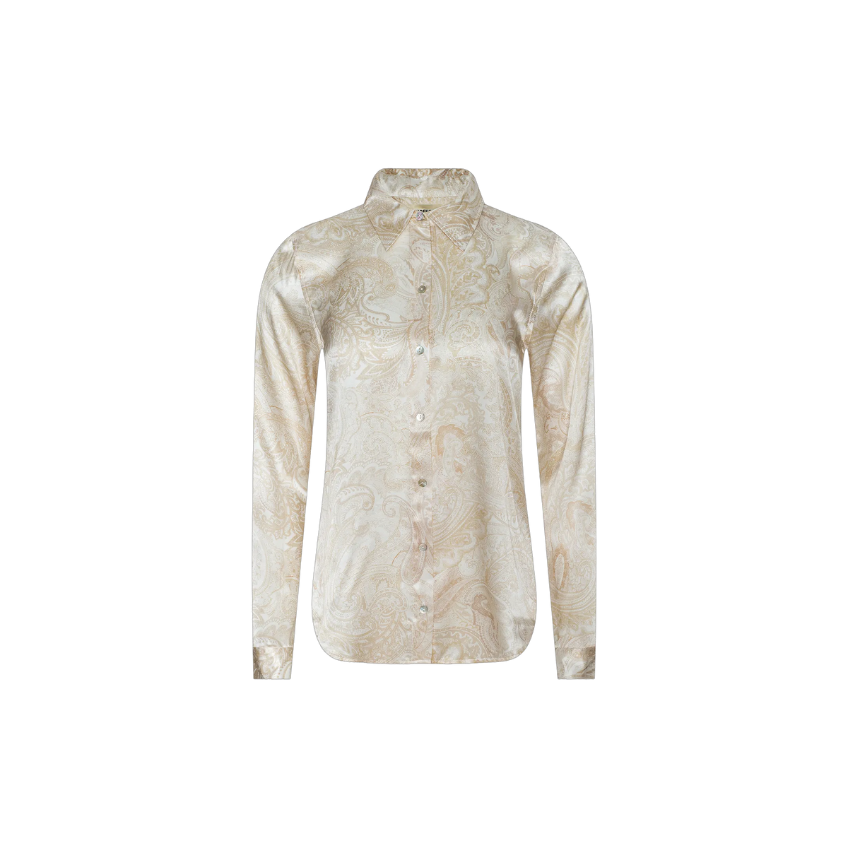 Vintage White Tonal Paisley