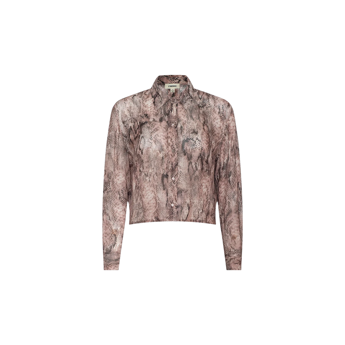 Mauve/Multi Western Snake Print