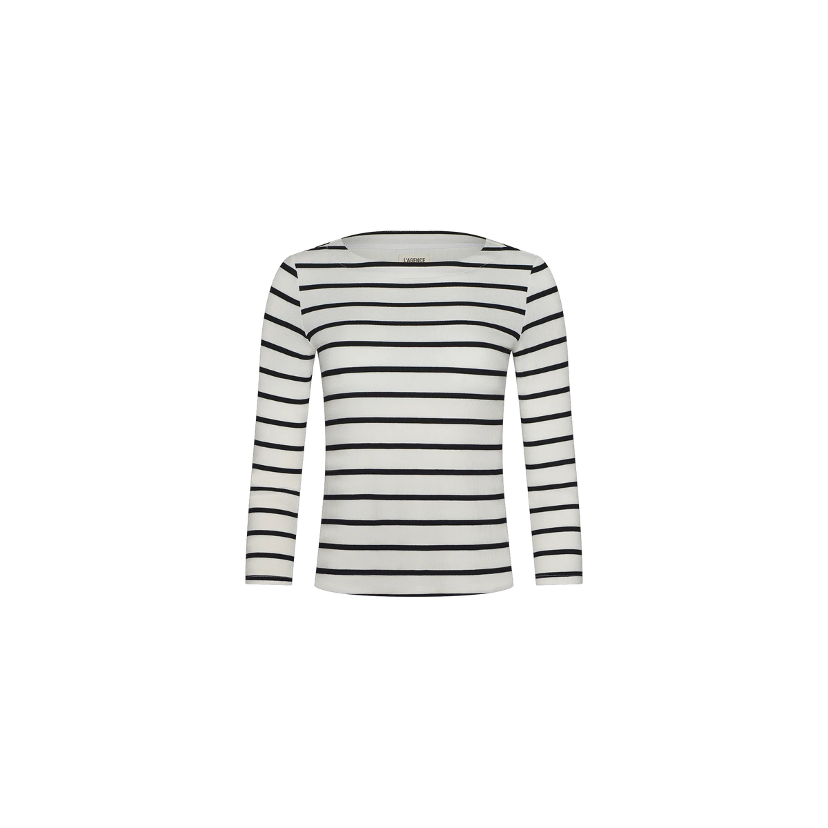 Ivory/Black Stripe