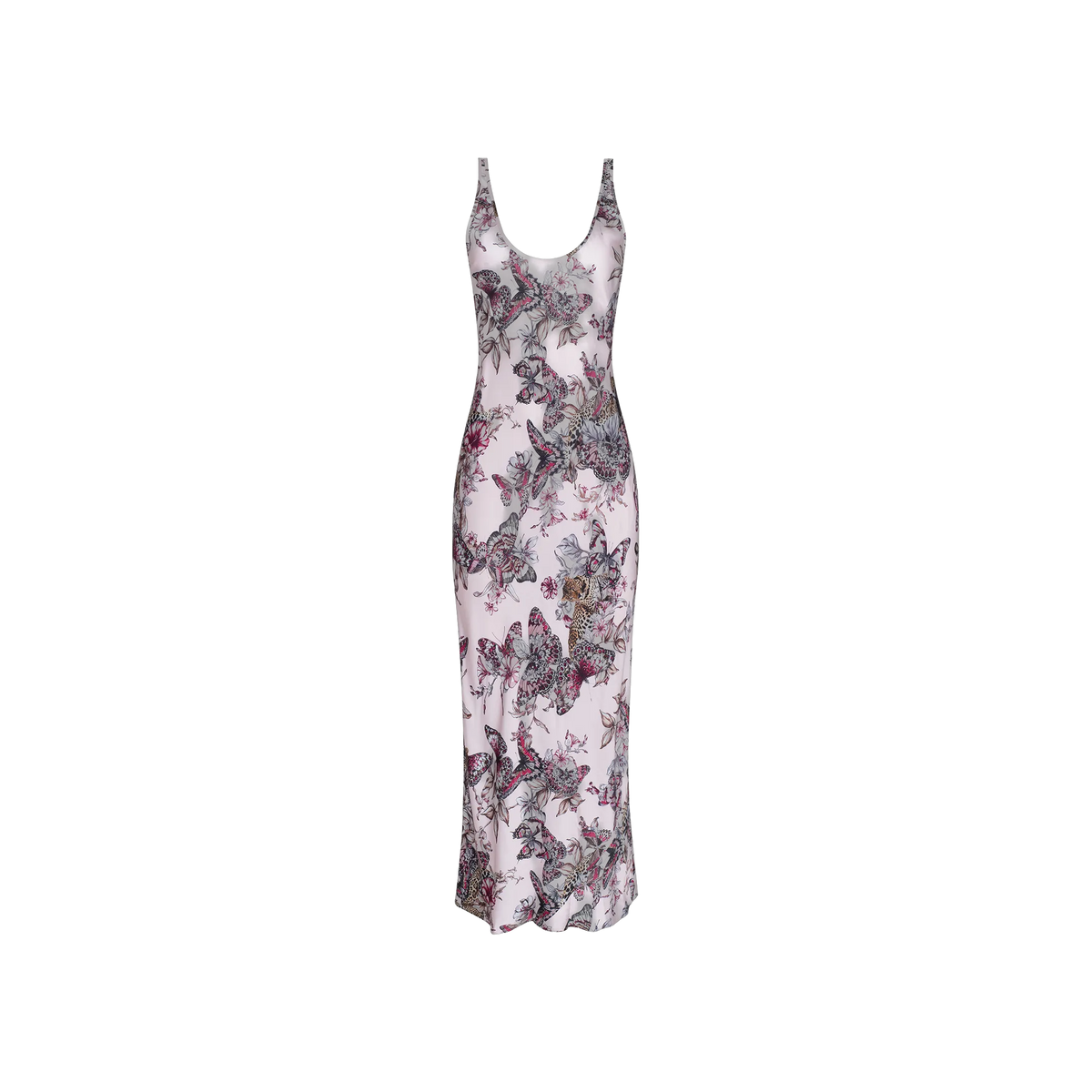 Light Nectar Pink Multi Large Butterfly Jungle