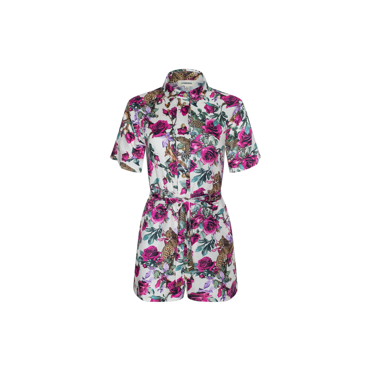Ivory/Rose Leopard Jungle
