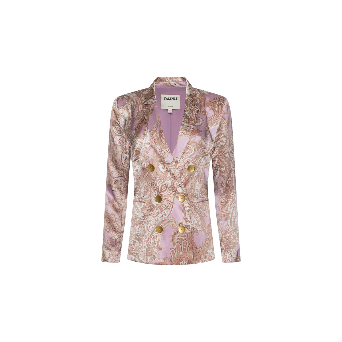 Mauve Multi Traditional Paisley