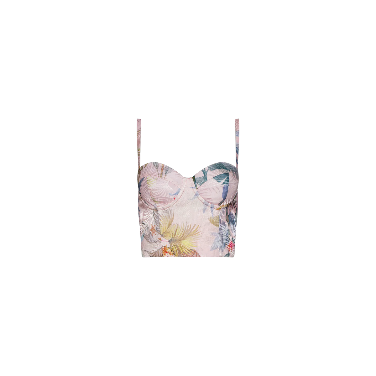 Light Pink Multi Colorful Palm