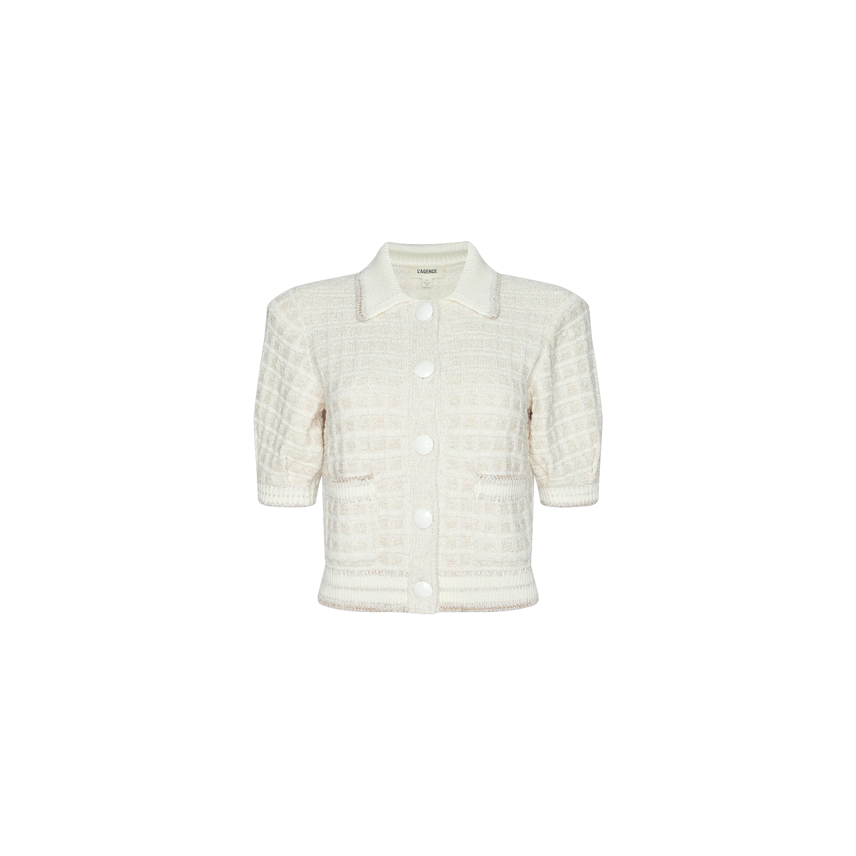 Ivory/Gold Lurex