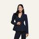 Midnight/Ivory Pinstripe