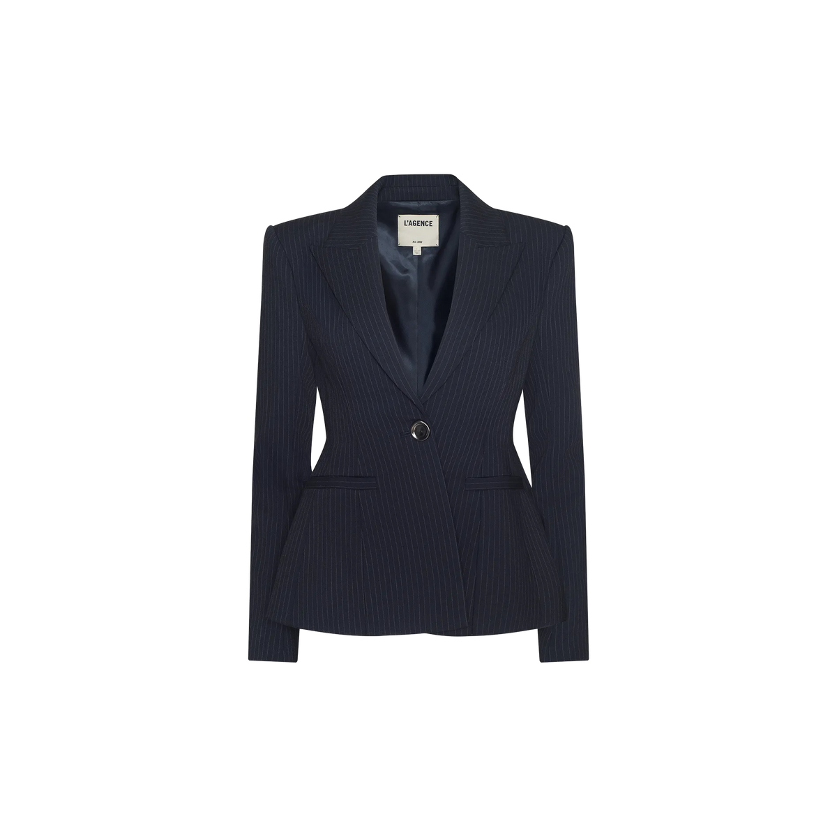 Midnight/Ivory Pinstripe