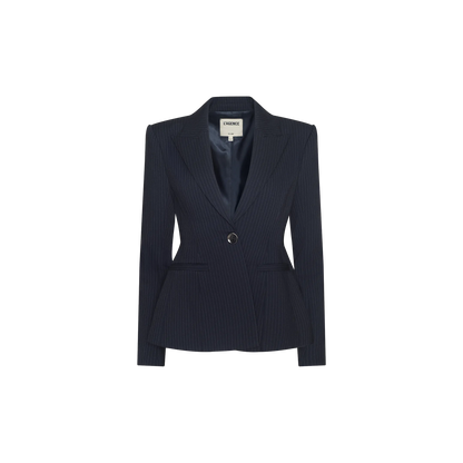 Midnight/Ivory Pinstripe