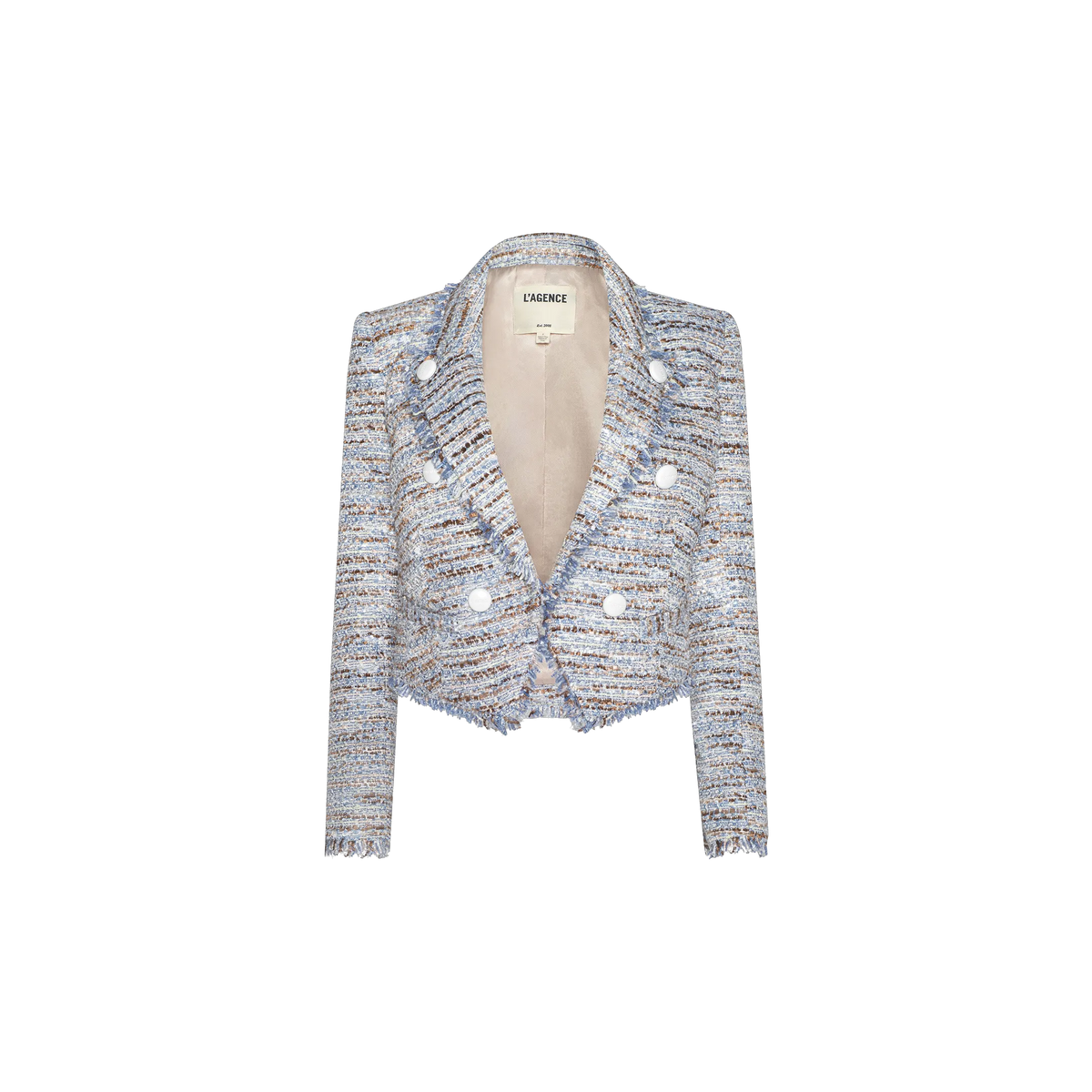 Blue/Beige Tweed