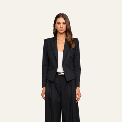 Black/Grey Pinstripe