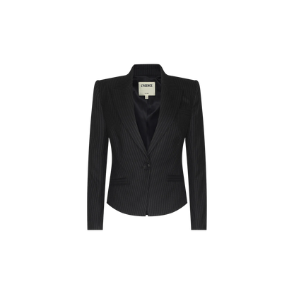 Black/Grey Pinstripe