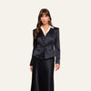 Black Pinstripe