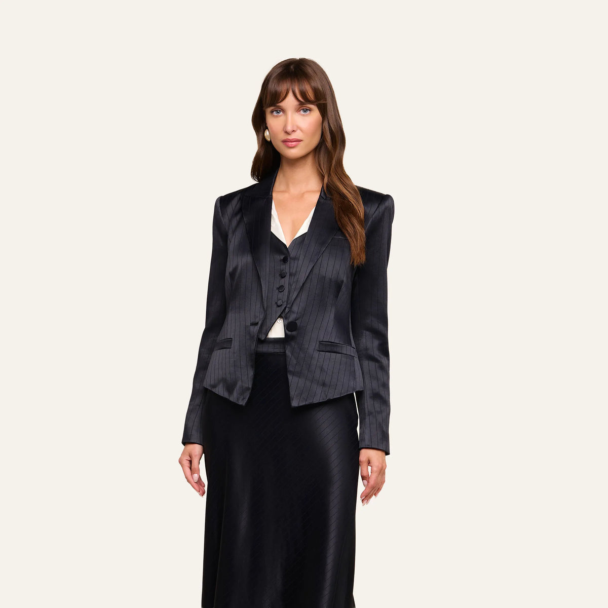 Black Pinstripe