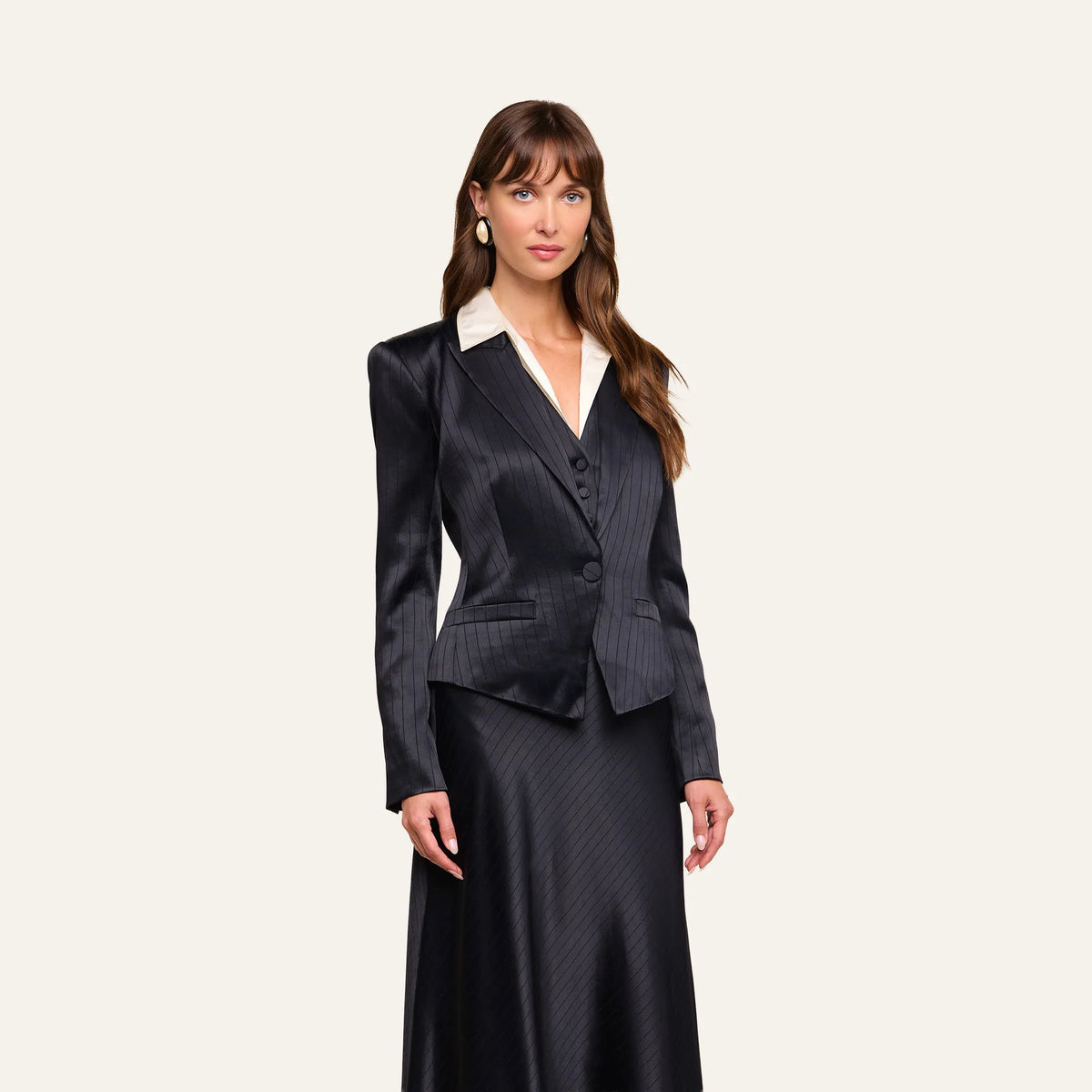 Black Pinstripe