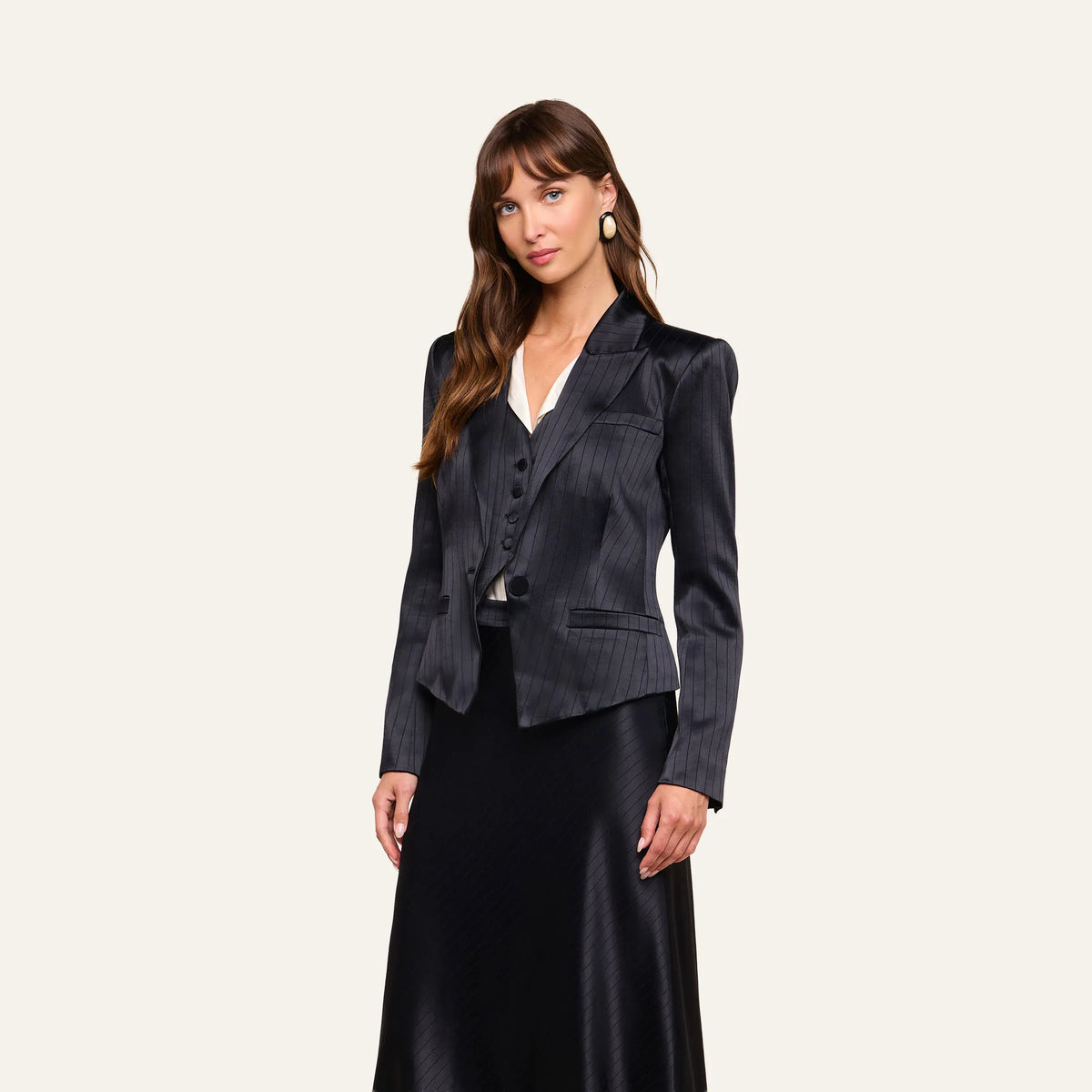 Black Pinstripe