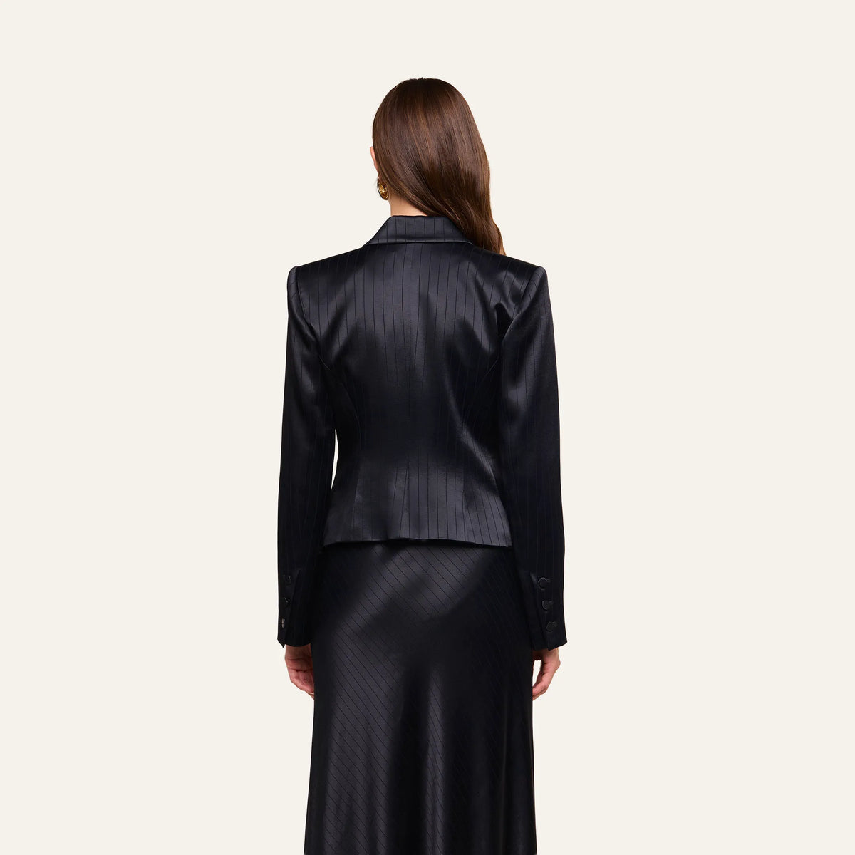 Black Pinstripe