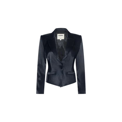 Black Pinstripe