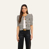 Black/White Glen Plaid