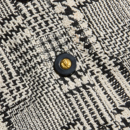Black/White Glen Plaid