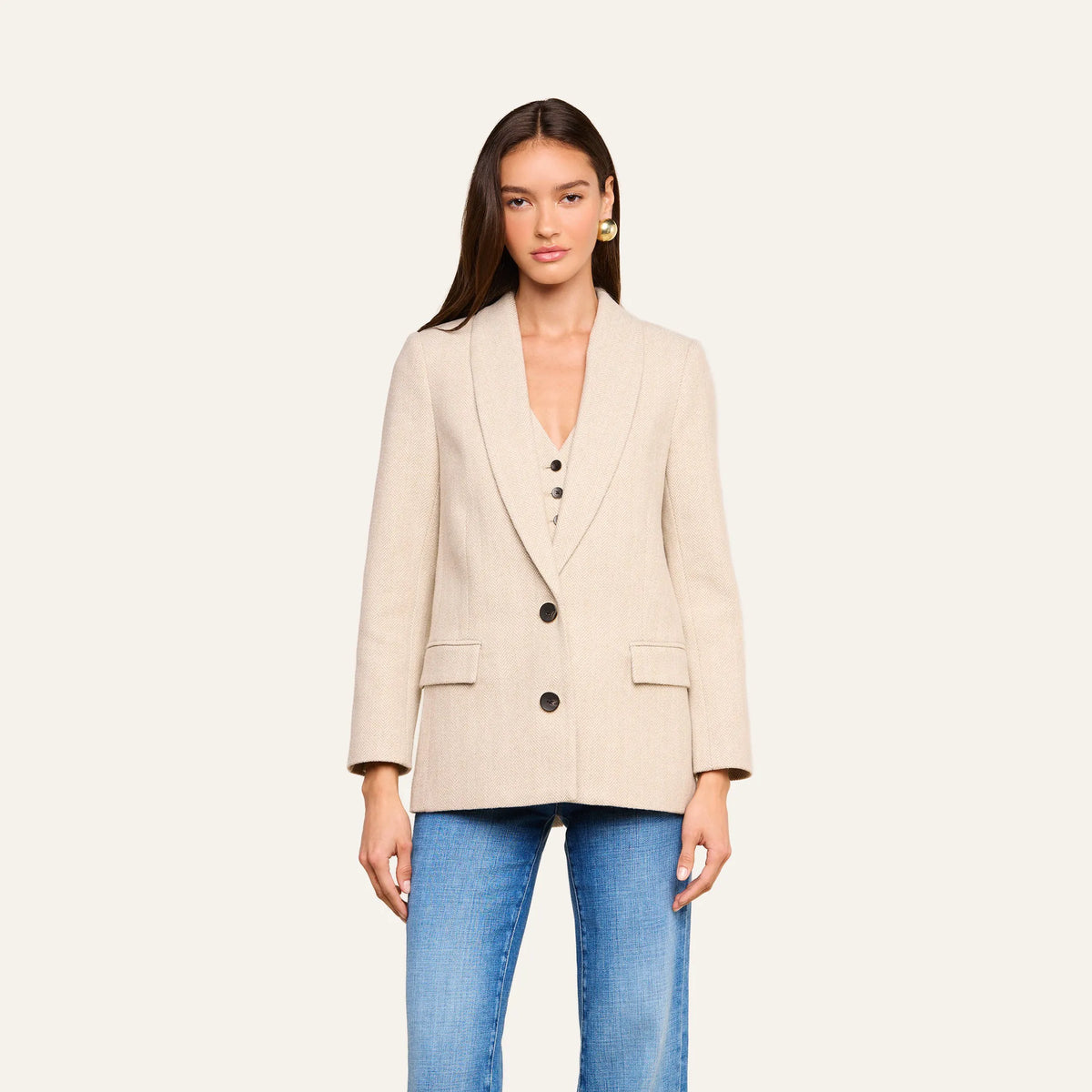 Cappuccino/Ivory Tweed