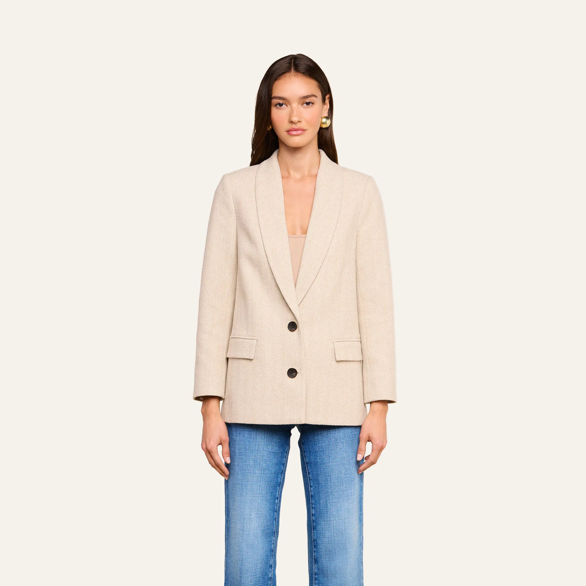 Cappuccino/Ivory Tweed