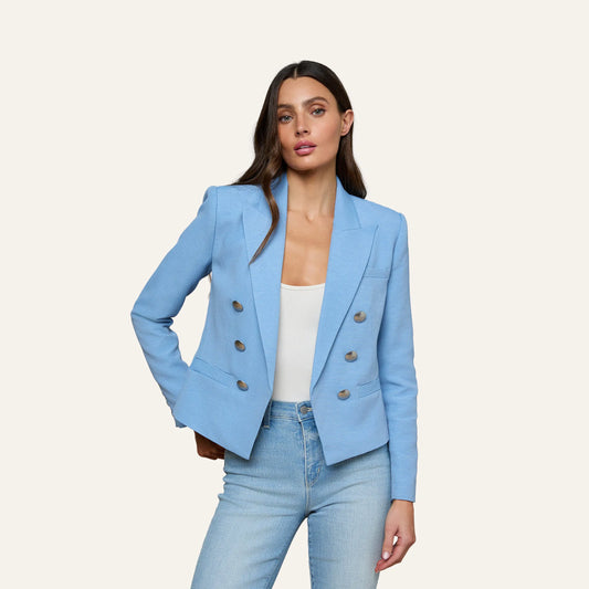 Allure Blue/Ivory/Blue Watercolor Lilac