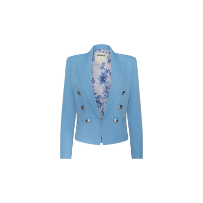 Allure Blue/Ivory/Blue Watercolor Lilac