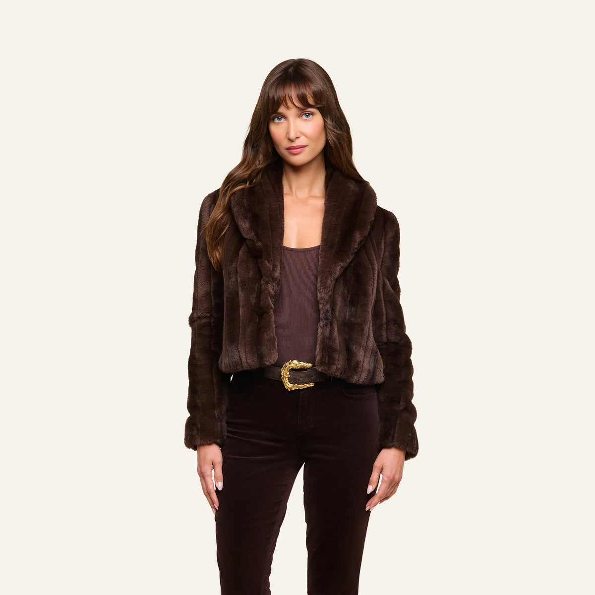Dark Java Striped Fur