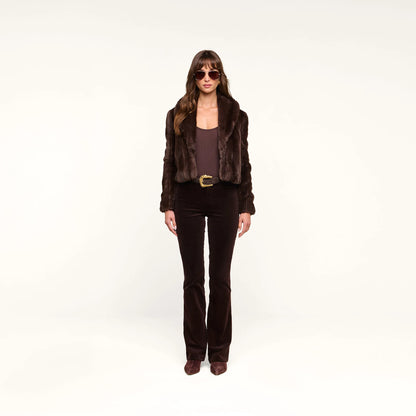 Dark Java Striped Fur