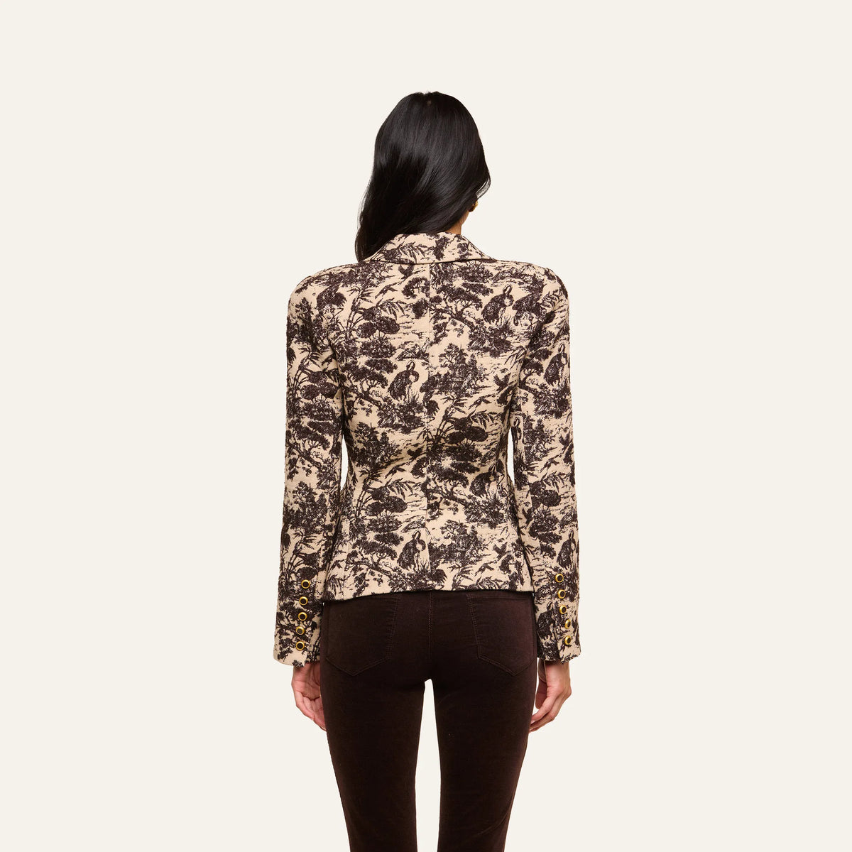 Brown/Beige Toile