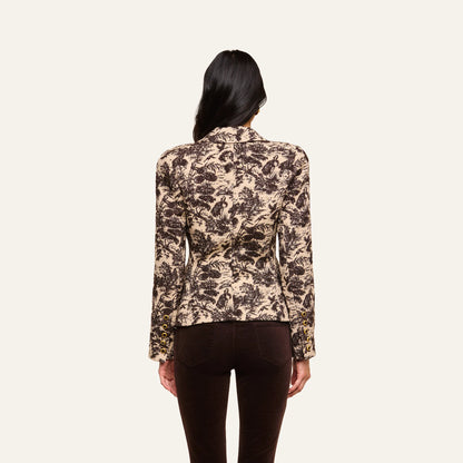 Brown/Beige Toile