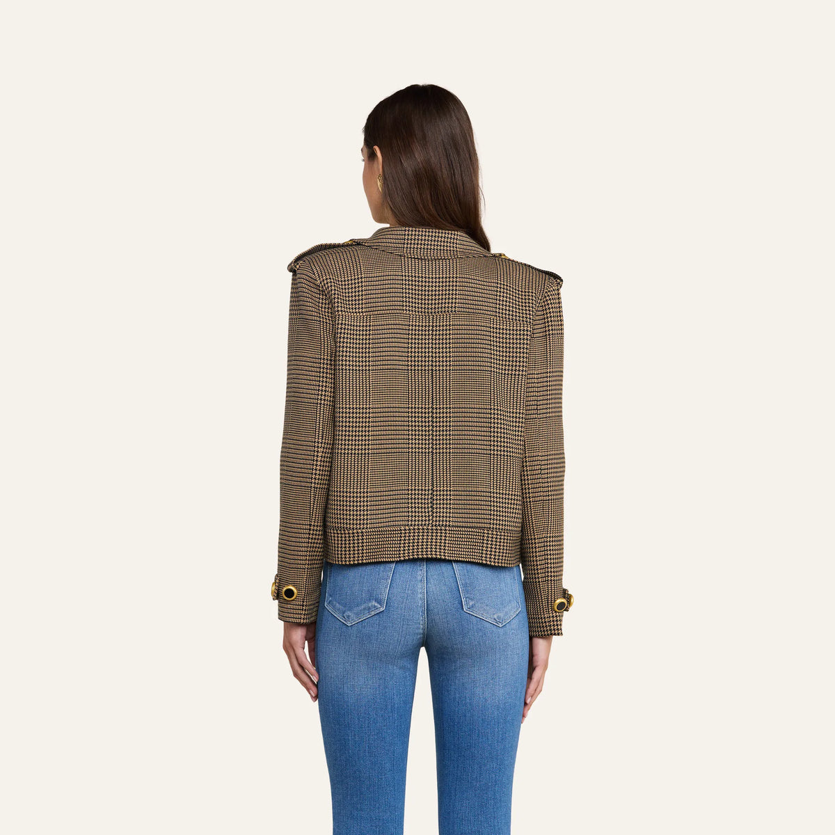 Brown/Black Glen Plaid