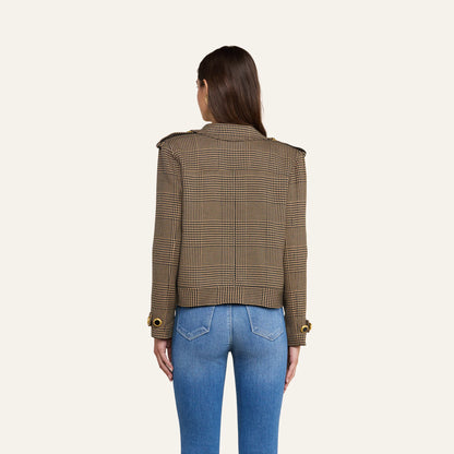 Brown/Black Glen Plaid