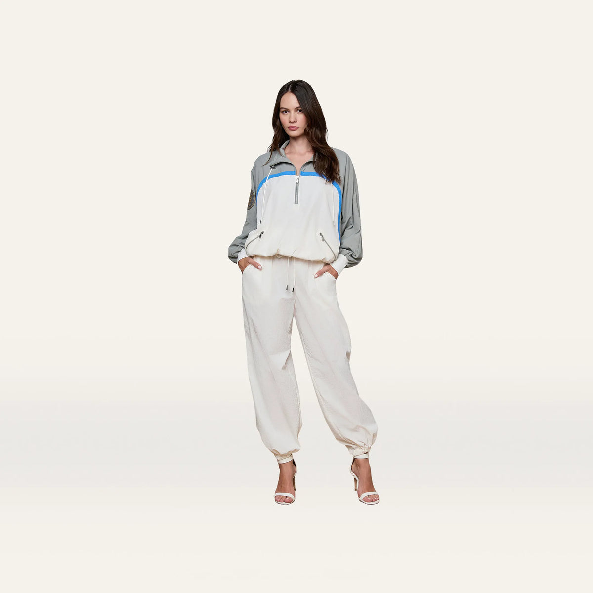 Light Grey/Regatta Blue/Ivory