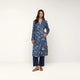 Navy Floral Print