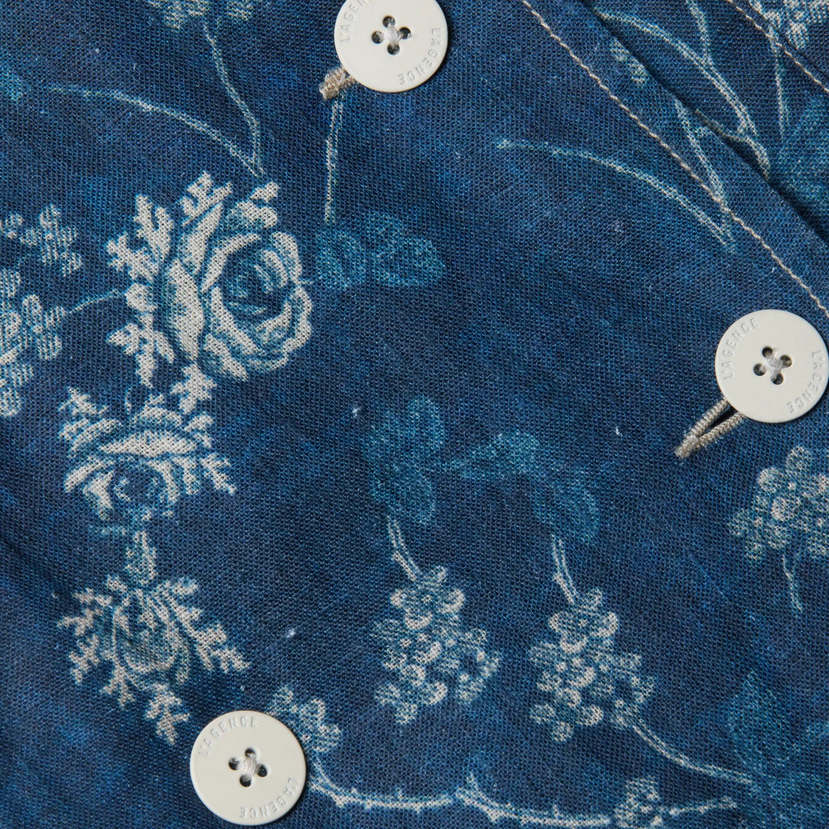 Navy Floral Print