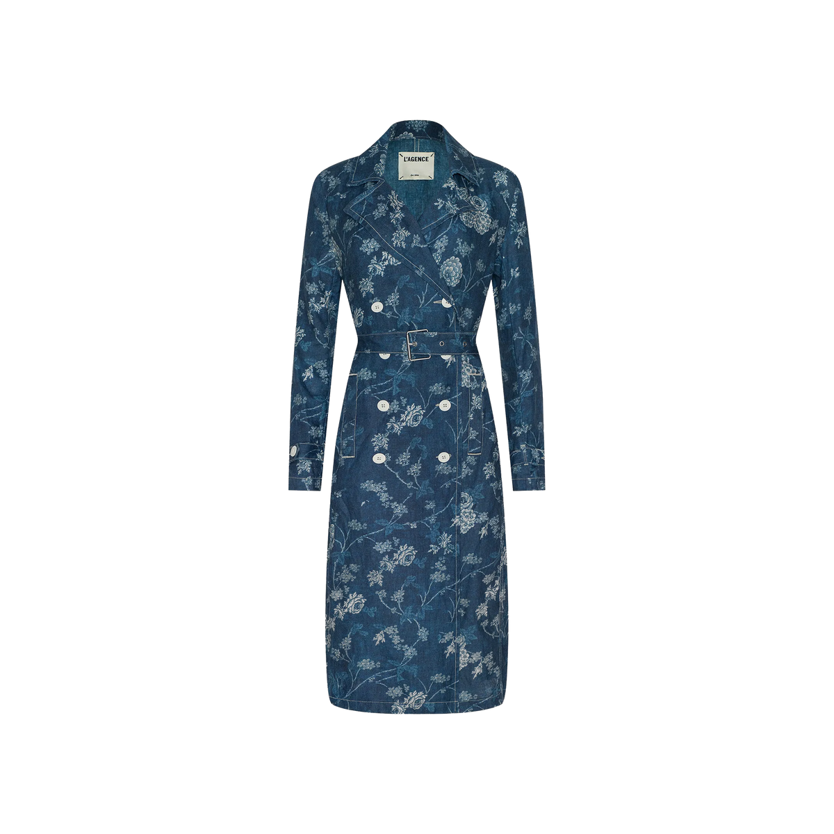Navy Floral Print