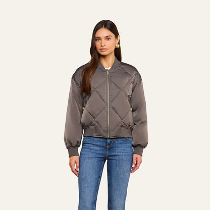 Grey Olive/Charcoal Herringbone