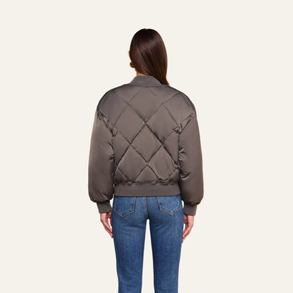 Grey Olive/Charcoal Herringbone