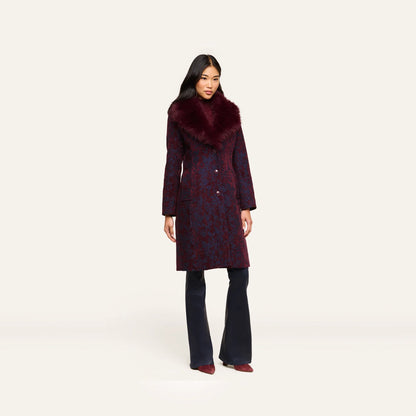 Deep Sangria/Midnight Jacquard