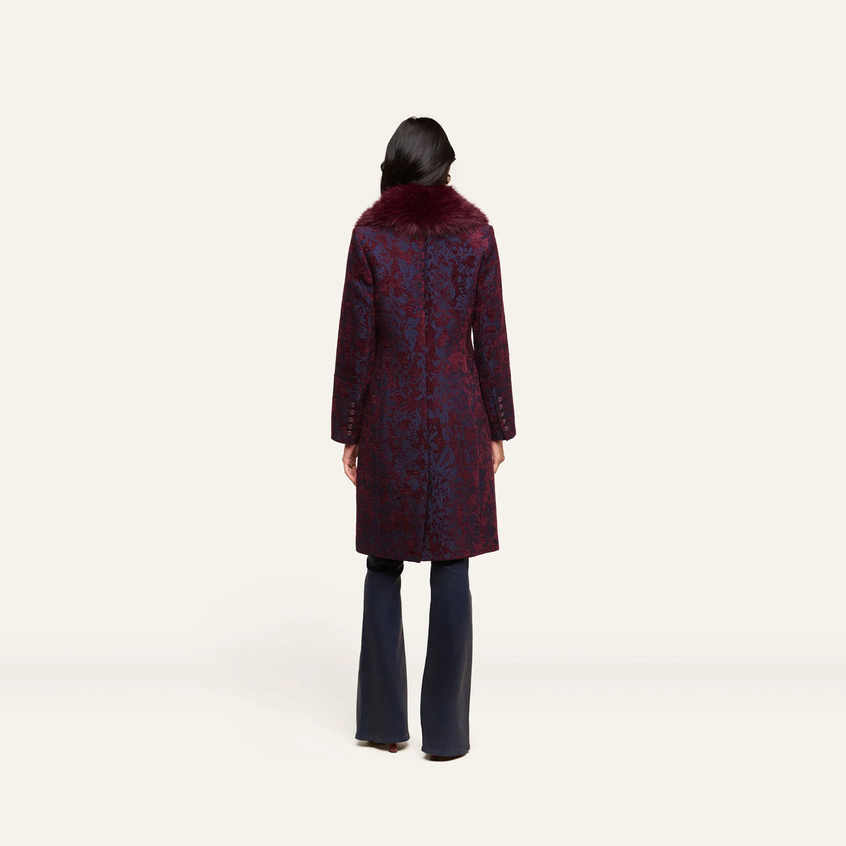 Deep Sangria/Midnight Jacquard