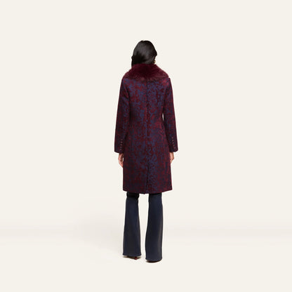 Deep Sangria/Midnight Jacquard