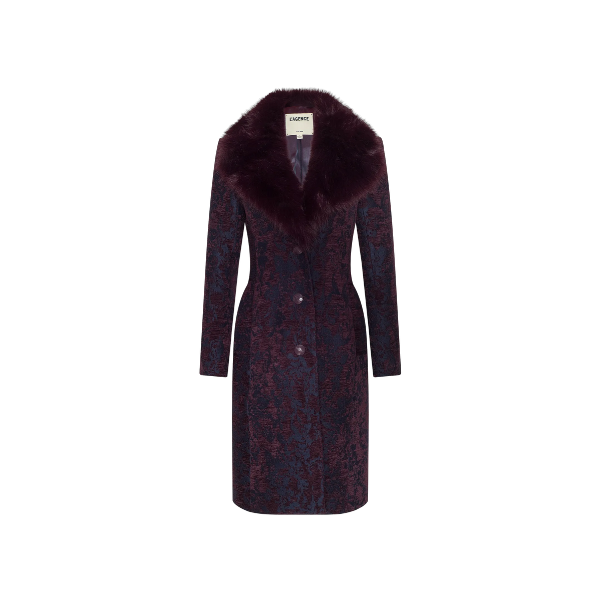 Deep Sangria/Midnight Jacquard