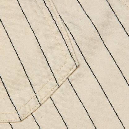 Ecru/Navy Stripe