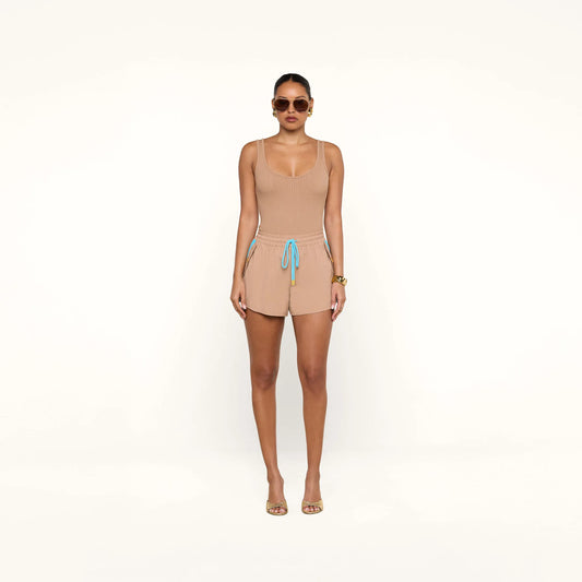 Light Hazelnut/Capri Blue