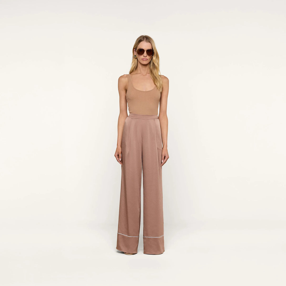 Mocha Tan/Cool Blue