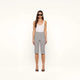 Ivory/Midnight Stripe