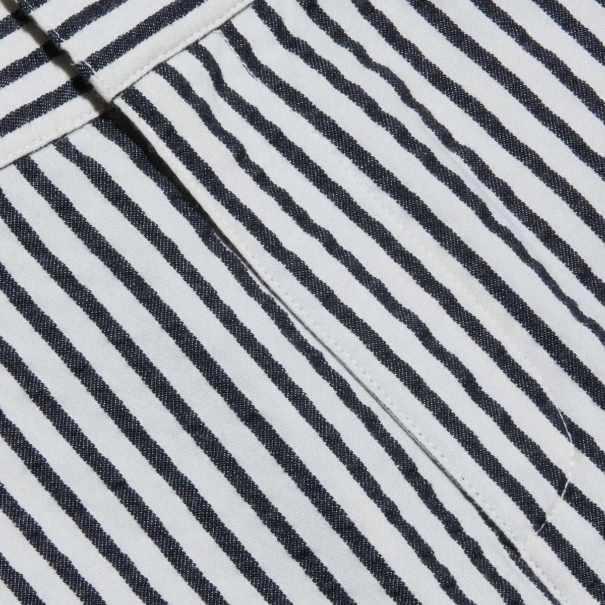 Ivory/Midnight Stripe