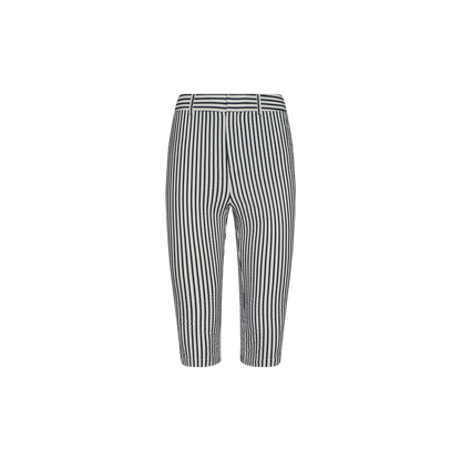 Ivory/Midnight Stripe