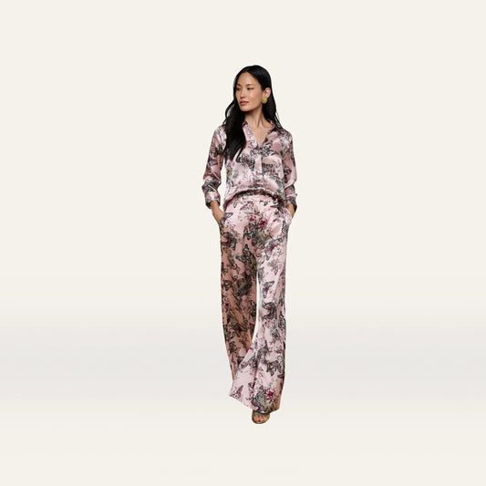 Light Nectar Pink Small Multi Butterfly Jungle